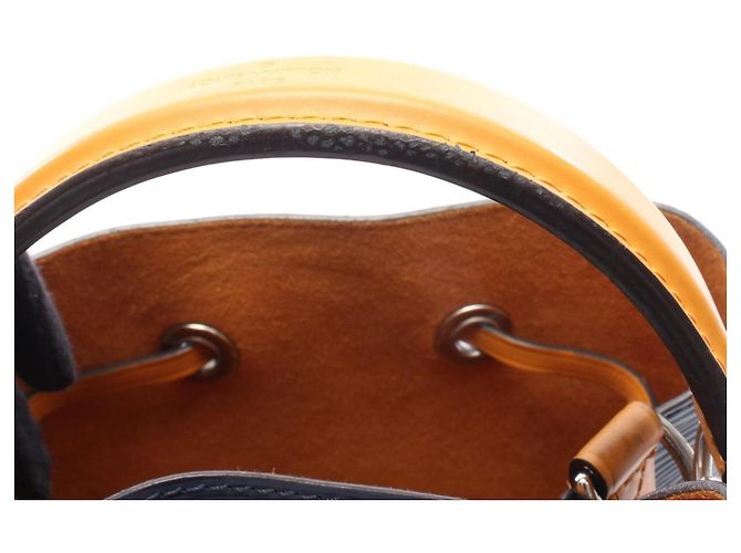 Néonoé Borsa Louis Vuitton NeoNoe BB Arancione Blu navy - vista 6