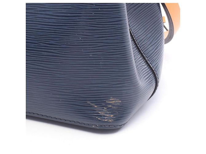 Néonoé Borsa Louis Vuitton NeoNoe BB Arancione Blu navy - vista 8