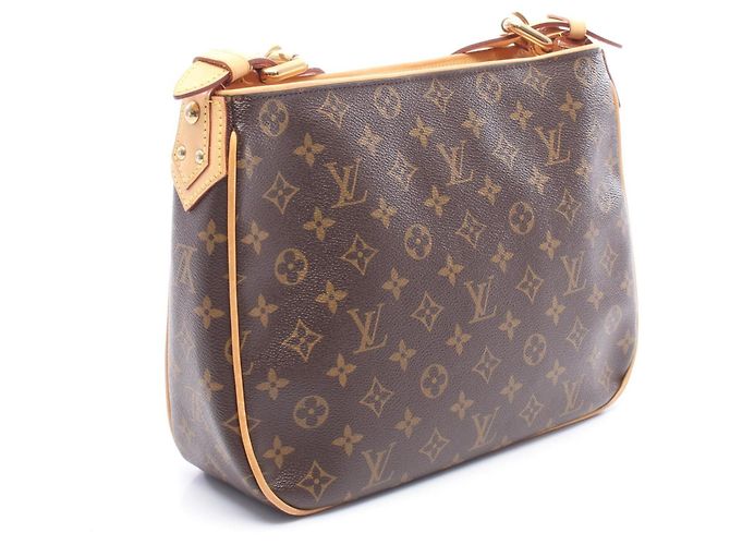 Borsa a tracolla Louis Vuitton Hudson GM Monogram Marrone - vista 2