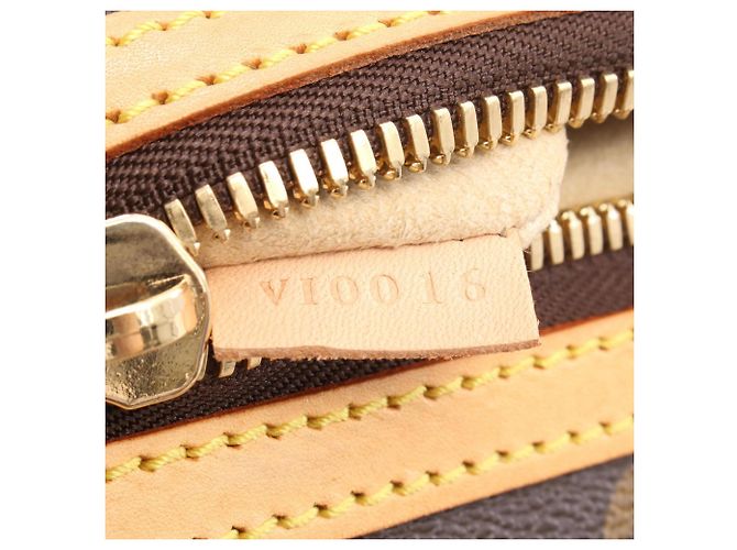 Borsa a tracolla Louis Vuitton Hudson GM Monogram Marrone - vista 5