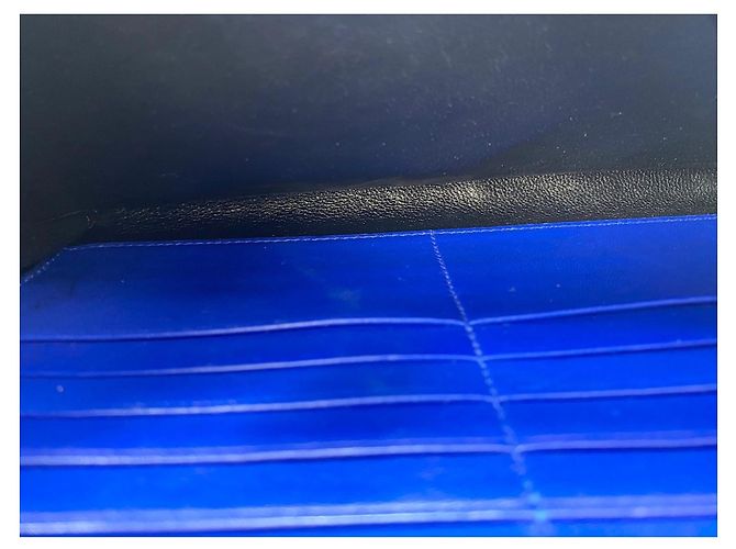 Borsa a tracolla Yves Saint Laurent Cassandra, Blue - vista 11