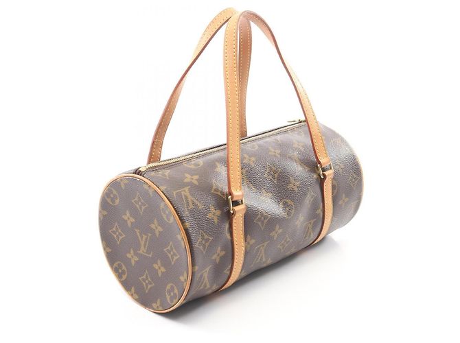 Borsa a mano Louis Vuitton Papillon 26 Monogram Marrone - vista 2