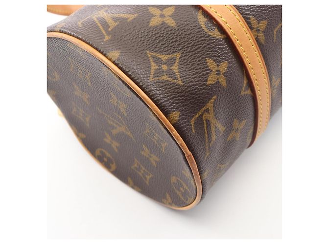 Borsa a mano Louis Vuitton Papillon 26 Monogram Marrone - vista 8
