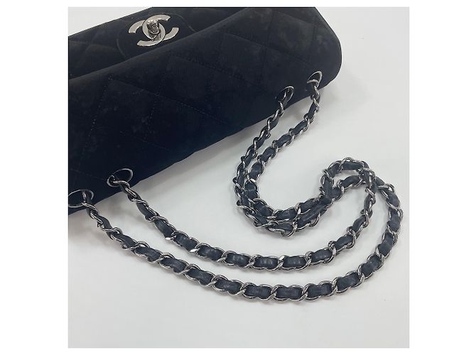 Borsa a tracolla Chanel Matelassé Black Nero - vista 9