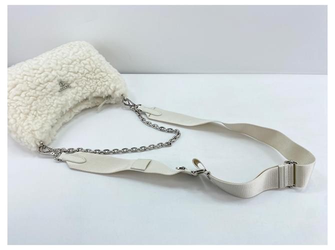 Prada PRADA Re-Edition 2005 Shoulder Bag Bianco - vista 10