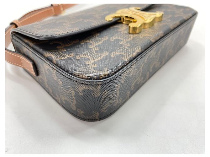 Céline Borsa a tracolla Celine Claude in nero - vista 7