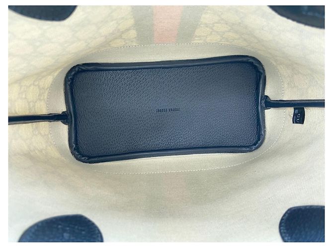Borsa Tote Piccola Gucci Ophidia Blu navy - vista 12