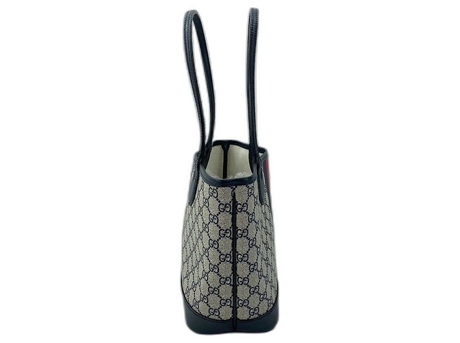 Borsa Tote Piccola Gucci Ophidia Blu navy - vista 3
