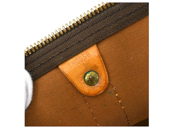 Louis Vuitton Keepall Bandoulière Monogram 60 Marrone - vista 5