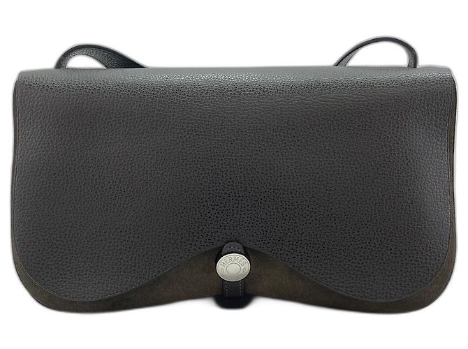 Hermès Borsa a tracolla Hermes Colorado MM in marrone - vista 2
