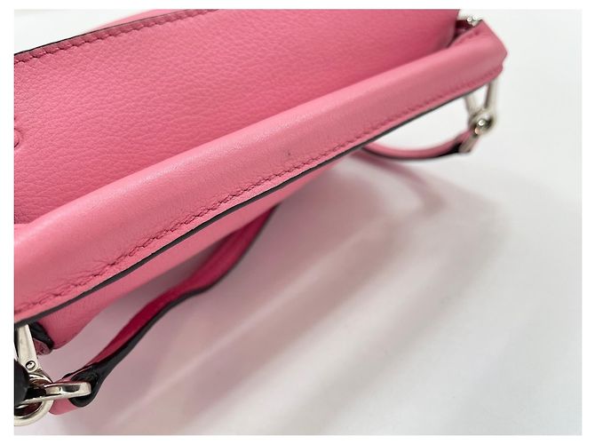 Borsa a tracolla Loewe Mini Puzzle Bag in rosa - vista 10