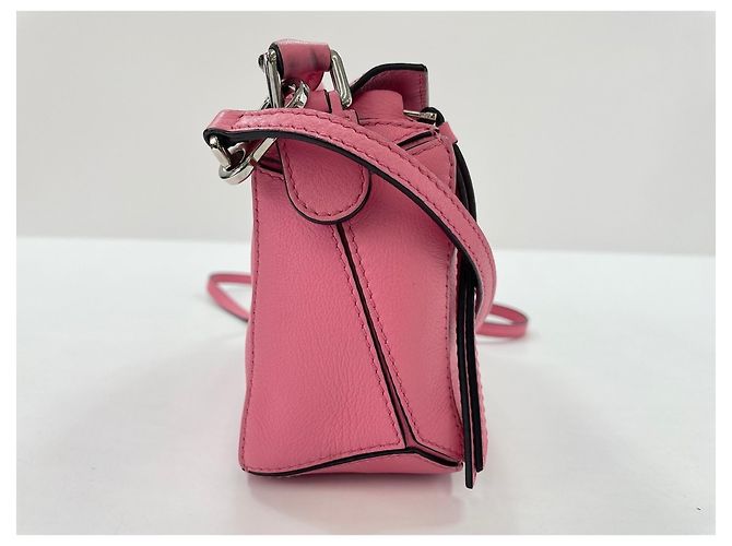 Borsa a tracolla Loewe Mini Puzzle Bag in rosa - vista 6