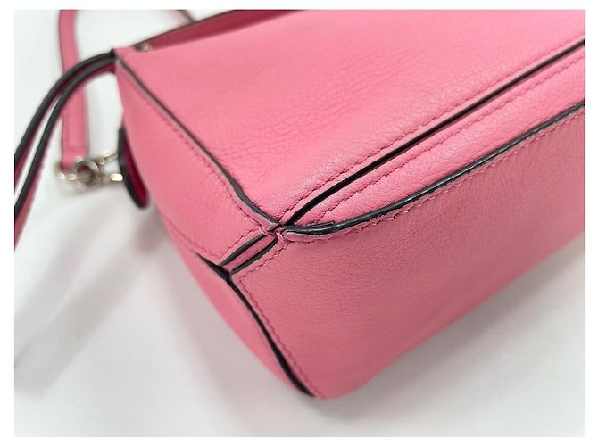 Borsa a tracolla Loewe Mini Puzzle Bag in rosa - vista 8