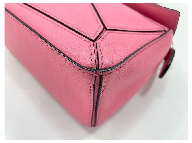 Borsa a tracolla Loewe Mini Puzzle Bag in rosa - vista 9