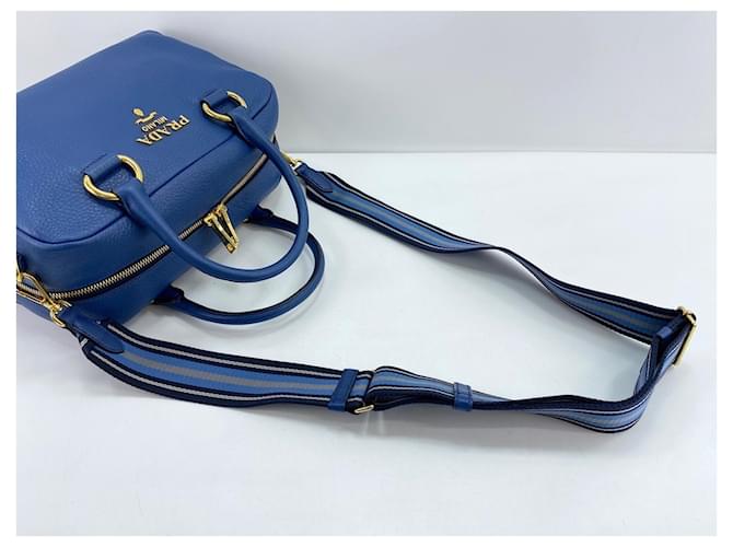 Borsa a Tracolla Prada Blu - vista 10
