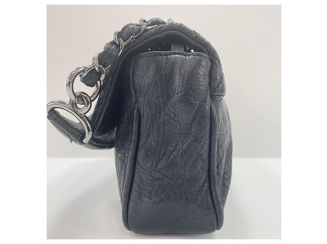Timeless Borsa a tracolla Chanel Matelassé Black Nero - vista 5
