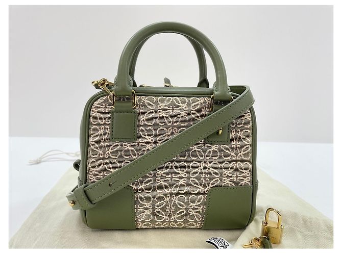Borsa a tracolla Loewe Amazona 16 in Verde - vista 13