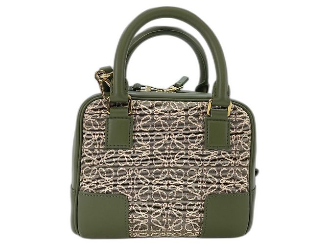 Borsa a tracolla Loewe Amazona 16 in Verde - vista 2