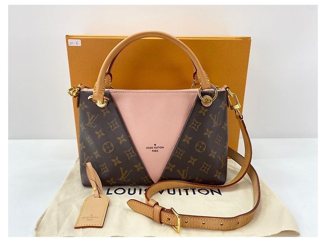 Borsa a tracolla Louis Vuitton Monogram V Tote BB Marrone - vista 13