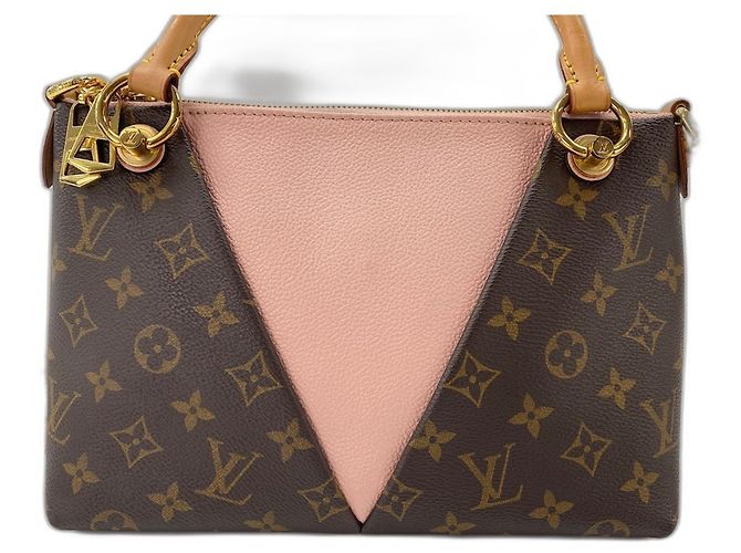 Borsa a tracolla Louis Vuitton Monogram V Tote BB Marrone - vista 2