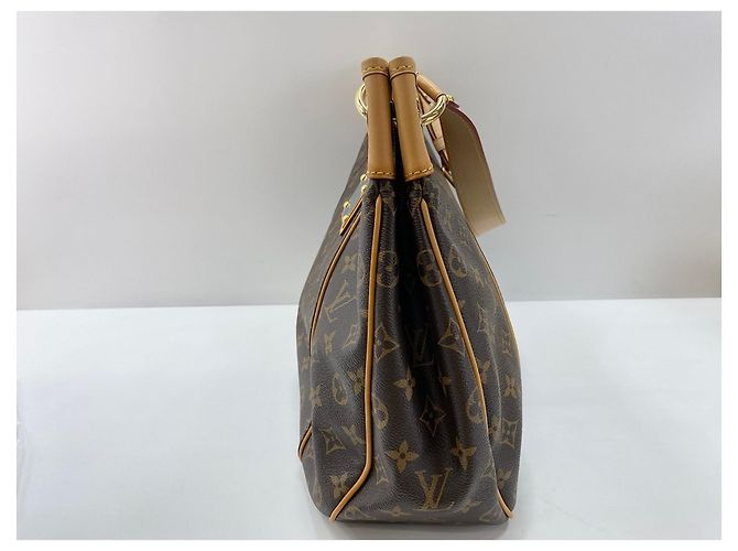 Borsa a tracolla Louis Vuitton Galliera PM Marrone - vista 4