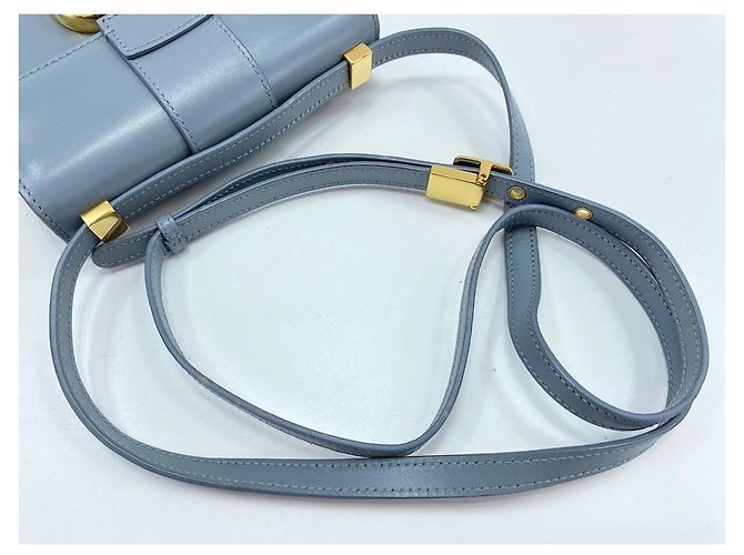 Borsa a tracolla Christian Dior 30 Montaigne - Blue - vista 10