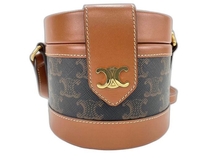 Céline Borsa a tracolla Celine Tambour in Black Nero - vista 2