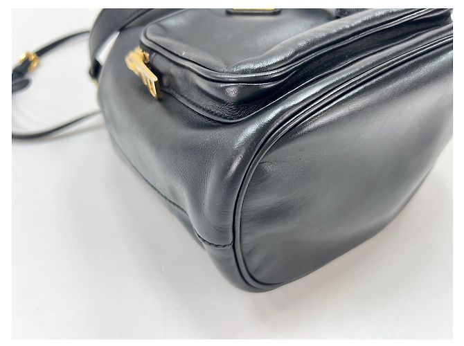 Borsa a tracolla Prada Duet in Black Nero - vista 9