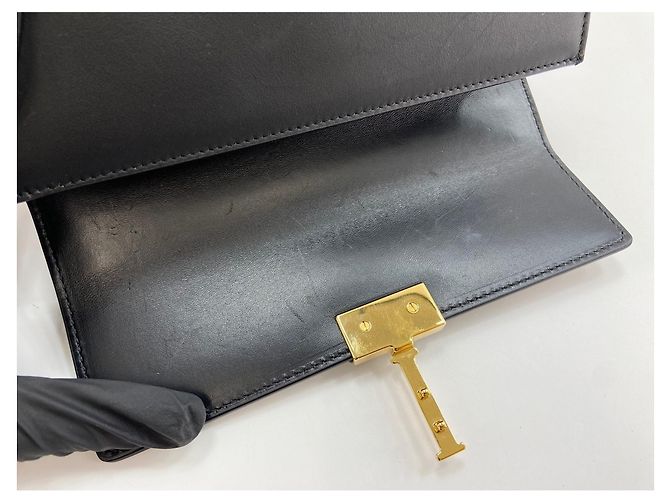 Borsa a tracolla Christian Dior East West Nero - vista 8