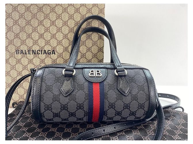 Borsa a tracolla Gucci The Hacker Project Nero - vista 13