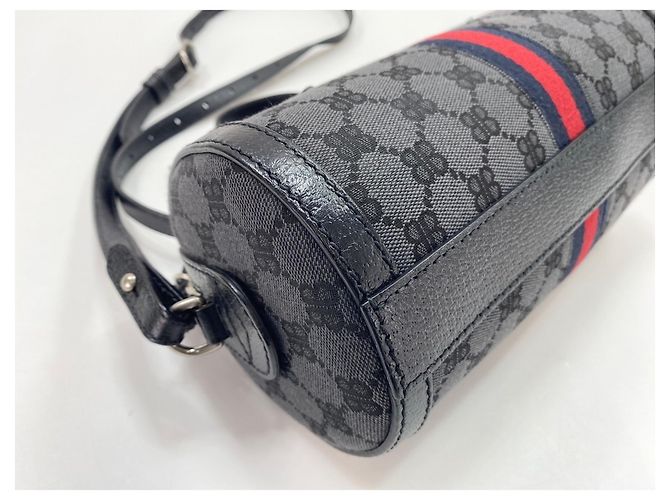 Borsa a tracolla Gucci The Hacker Project Nero - vista 8