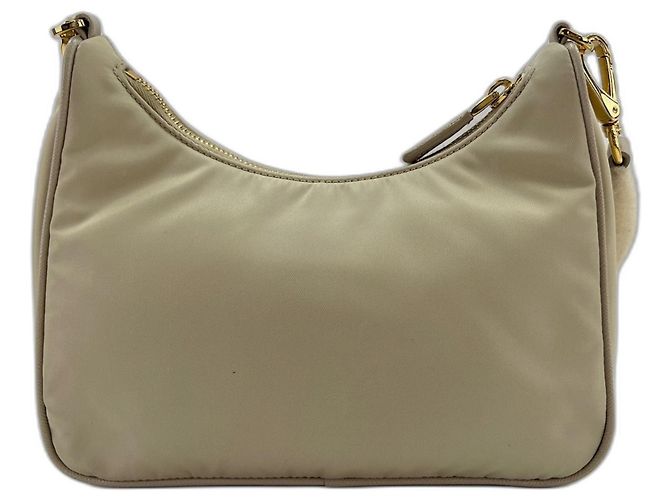 Borsa a tracolla Prada Beige - vista 3