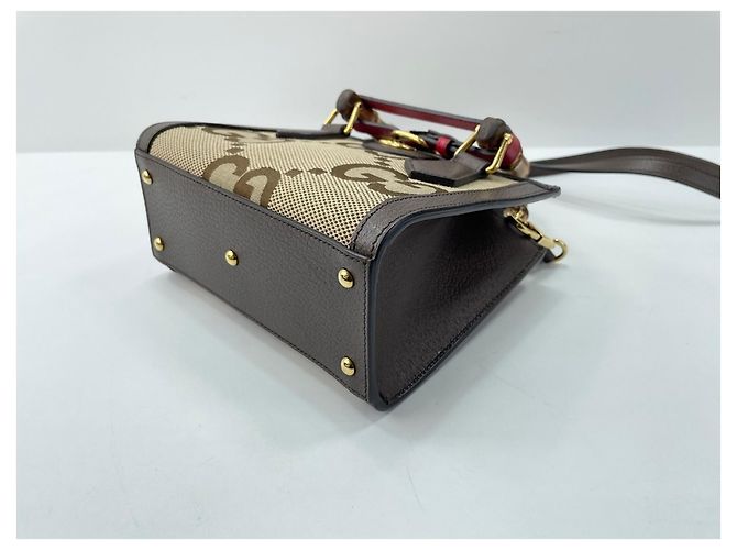 Borsa Gucci Diana Jumbo GG Nero - vista 8