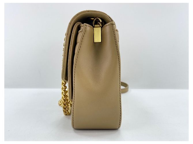 Borsa a tracolla Yves Saint Laurent Sulpice Beige - vista 4