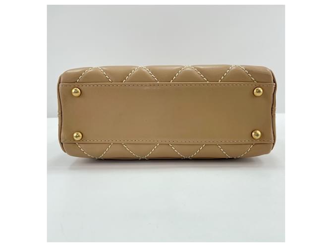 Borsa Chanel Beige - vista 7
