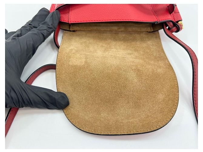Loewe Gate Mini Schultertasche Rot - Ansicht 11
