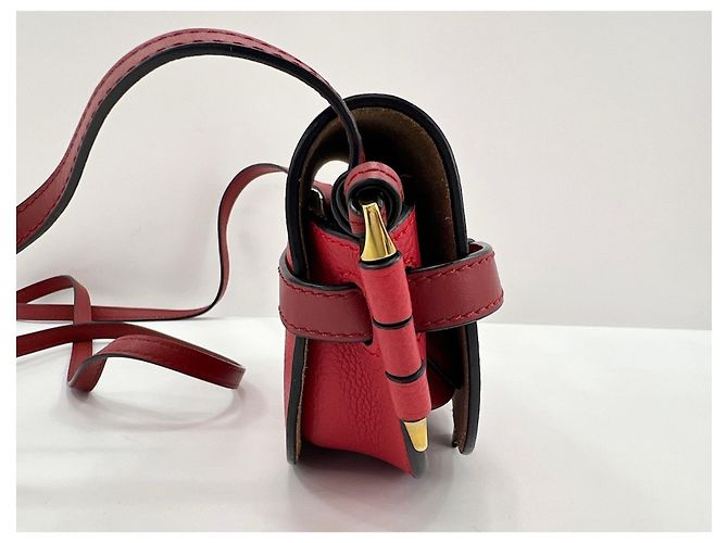 Loewe Gate Mini Schultertasche Rot - Ansicht 5