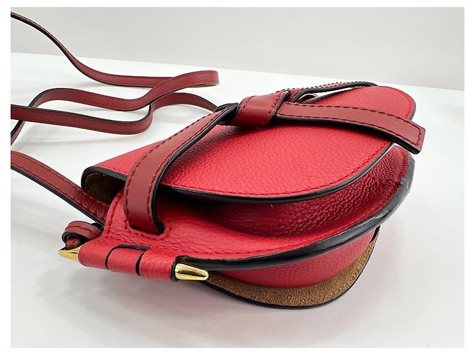 Loewe Gate Mini Schultertasche Rot - Ansicht 8