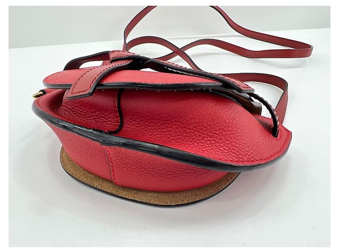 Loewe Gate Mini Schultertasche Rot - Ansicht 9