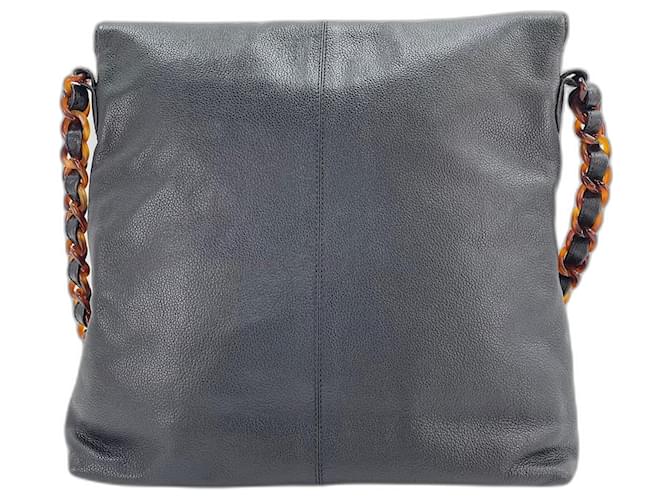 Borsa a tracolla Chanel nera Nero - vista 3