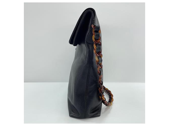 Borsa a tracolla Chanel nera Nero - vista 5