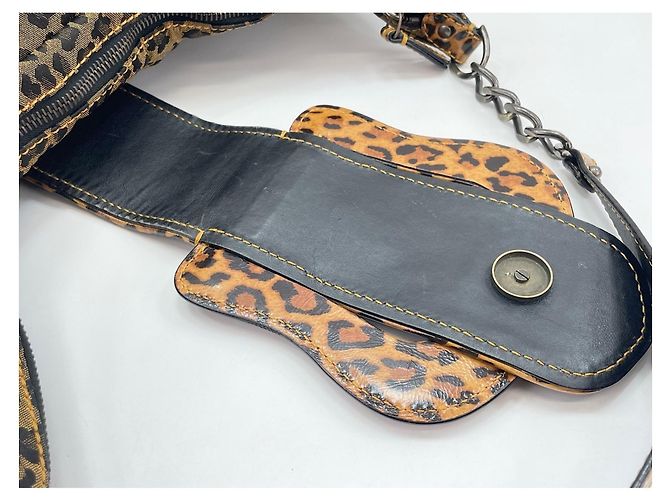 Borsa a tracolla Fendi marrone - vista 11