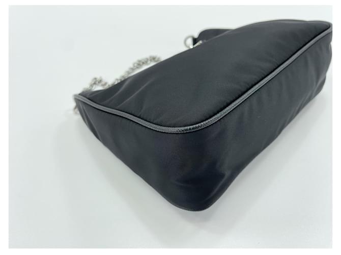 Prada Borsa a spalla PRADA Re-Edition Nero - vista 7