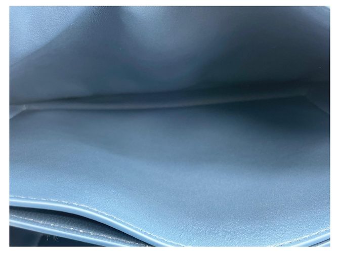 Borsa a tracolla Balenciaga Crush Blu - vista 12