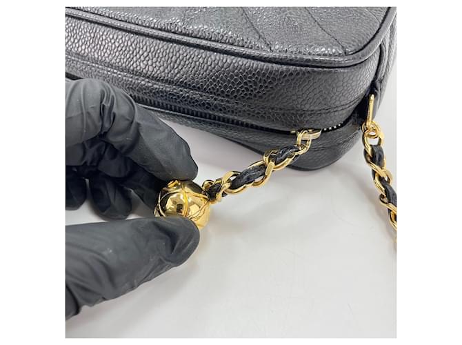 Borsa a tracolla Chanel nera Nero - vista 12