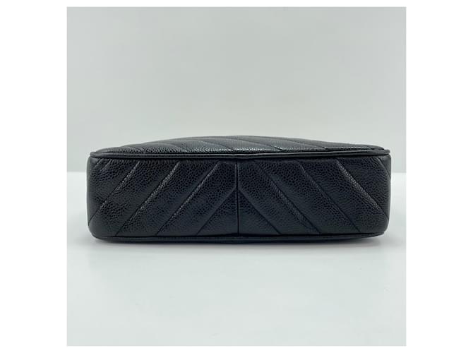 Borsa a tracolla Chanel nera Nero - vista 7