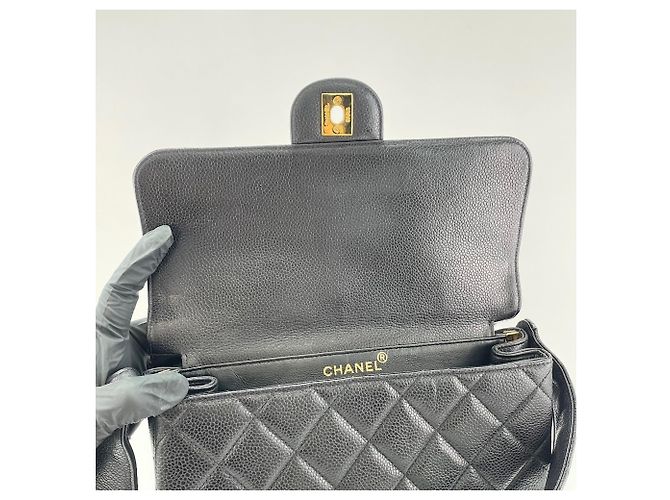 Borsa a tracolla Chanel Matelassé Nero - vista 11