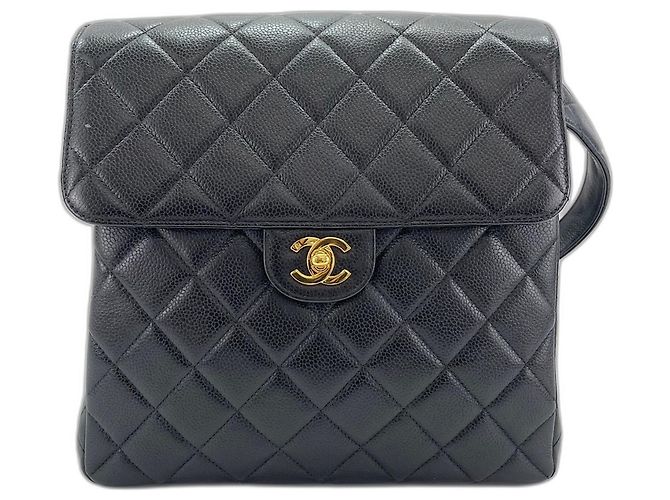 Borsa a tracolla Chanel Matelassé Nero - vista 2