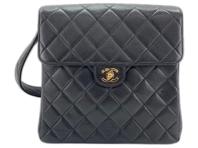 Borsa a tracolla Chanel Matelassé Nero - vista 3
