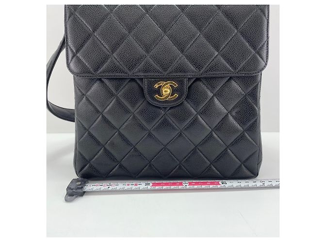 Borsa a tracolla Chanel Matelassé Nero - vista 4